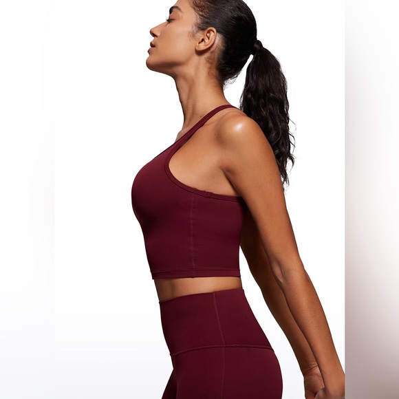 Butterluxe Racerback Built in Bra Tank - Picture 3 of 7